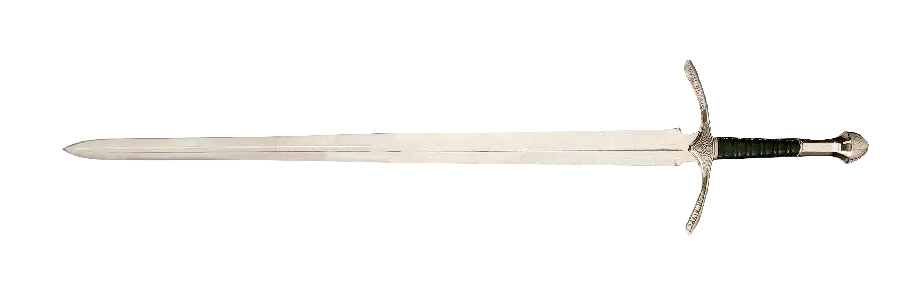 Download png file of a sharp steel sword with a beautiful handle completely free of charge