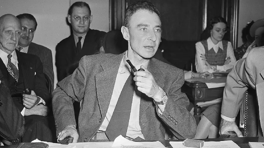Real photo of Julius Robert Oppenheimer