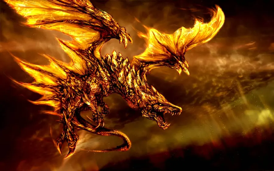 Special bone dragon wallpaper for laptop and computer