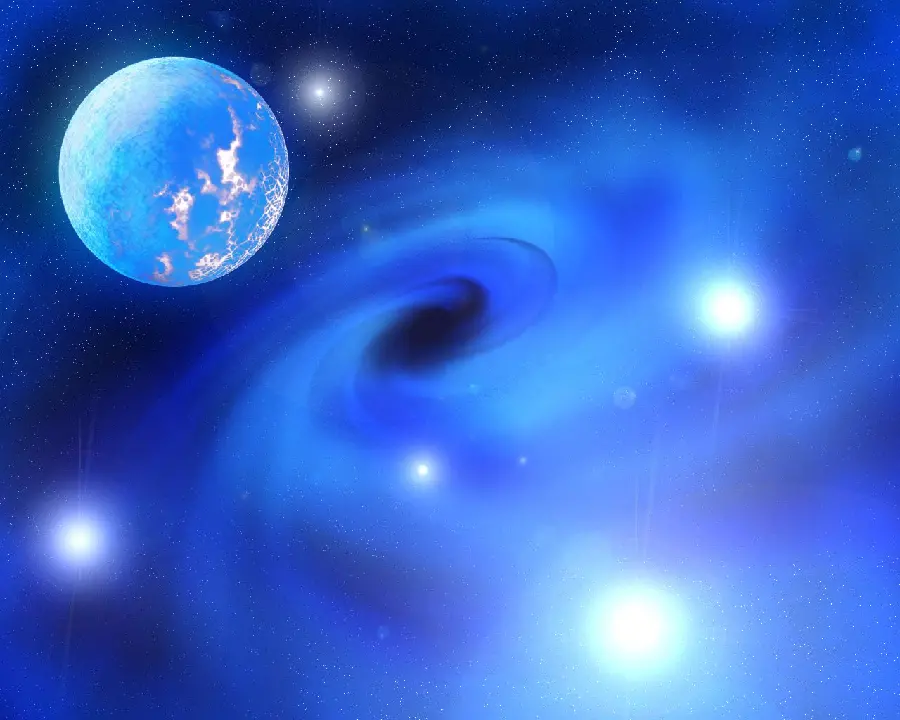 The strangest image of the Earth's magnetic energy center in the atmosphere 