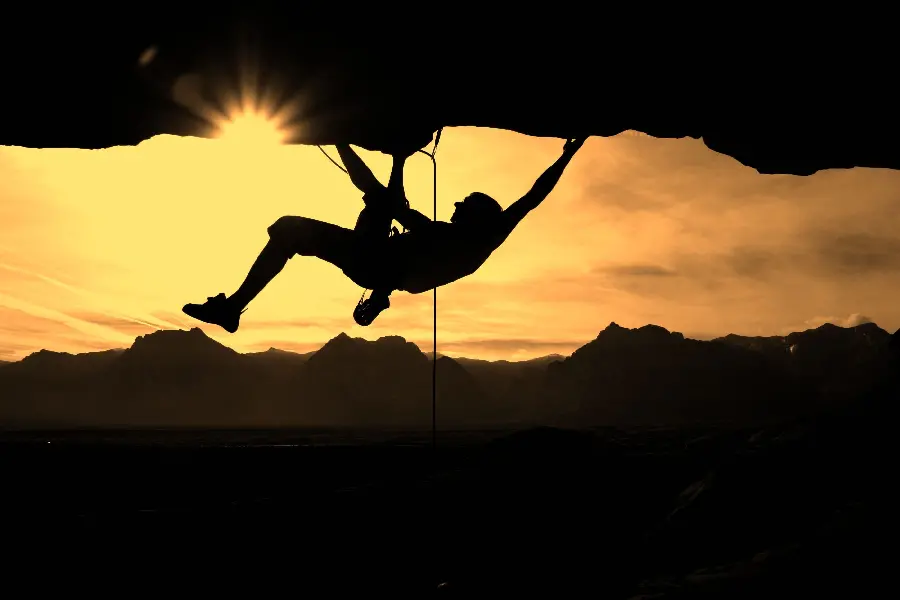 Stone profile photo Professional climbing in high quality full hd