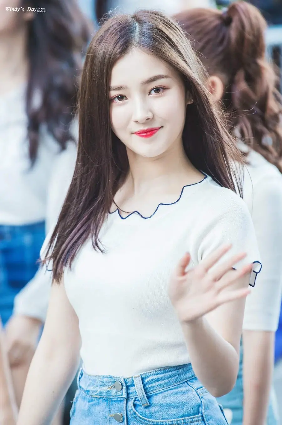 Nancy's beloved face with the Korean group Momoland