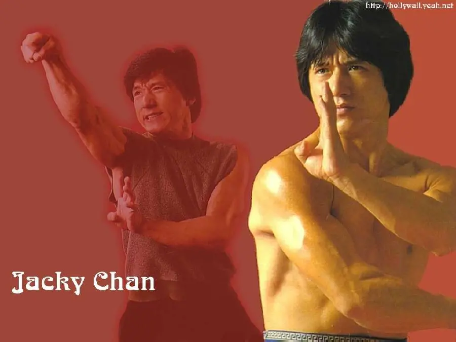 Jackie Chan's image and the acrobatic slapstick or beat-up comic fighting style in his games