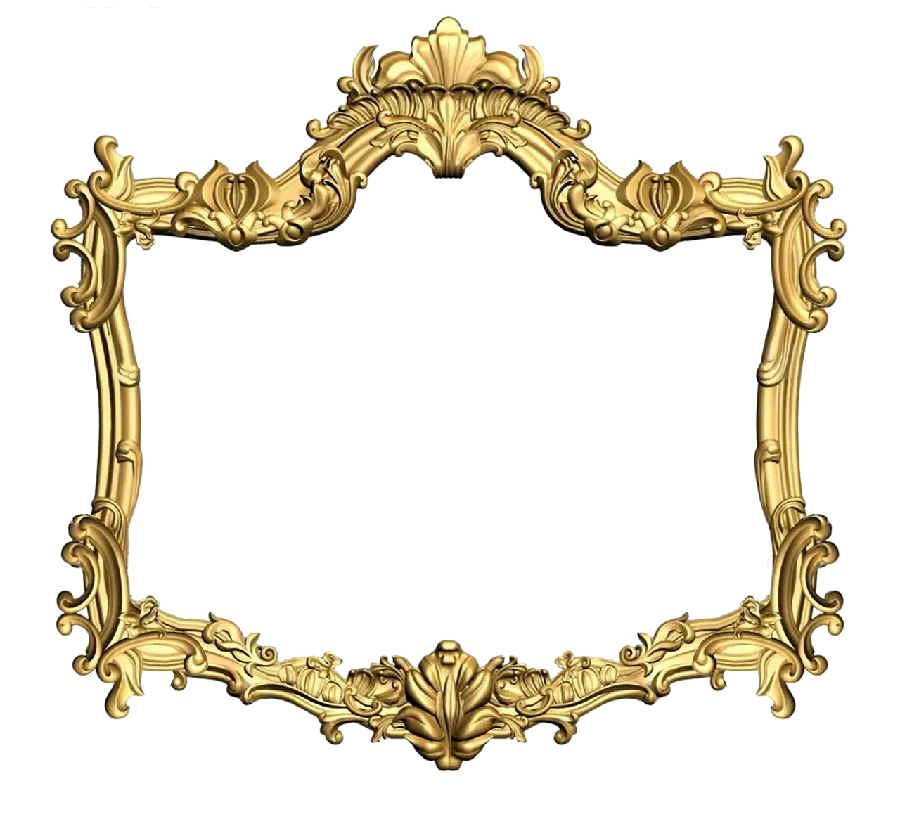 A very beautiful classic photo frame for professional editing in Photoshop