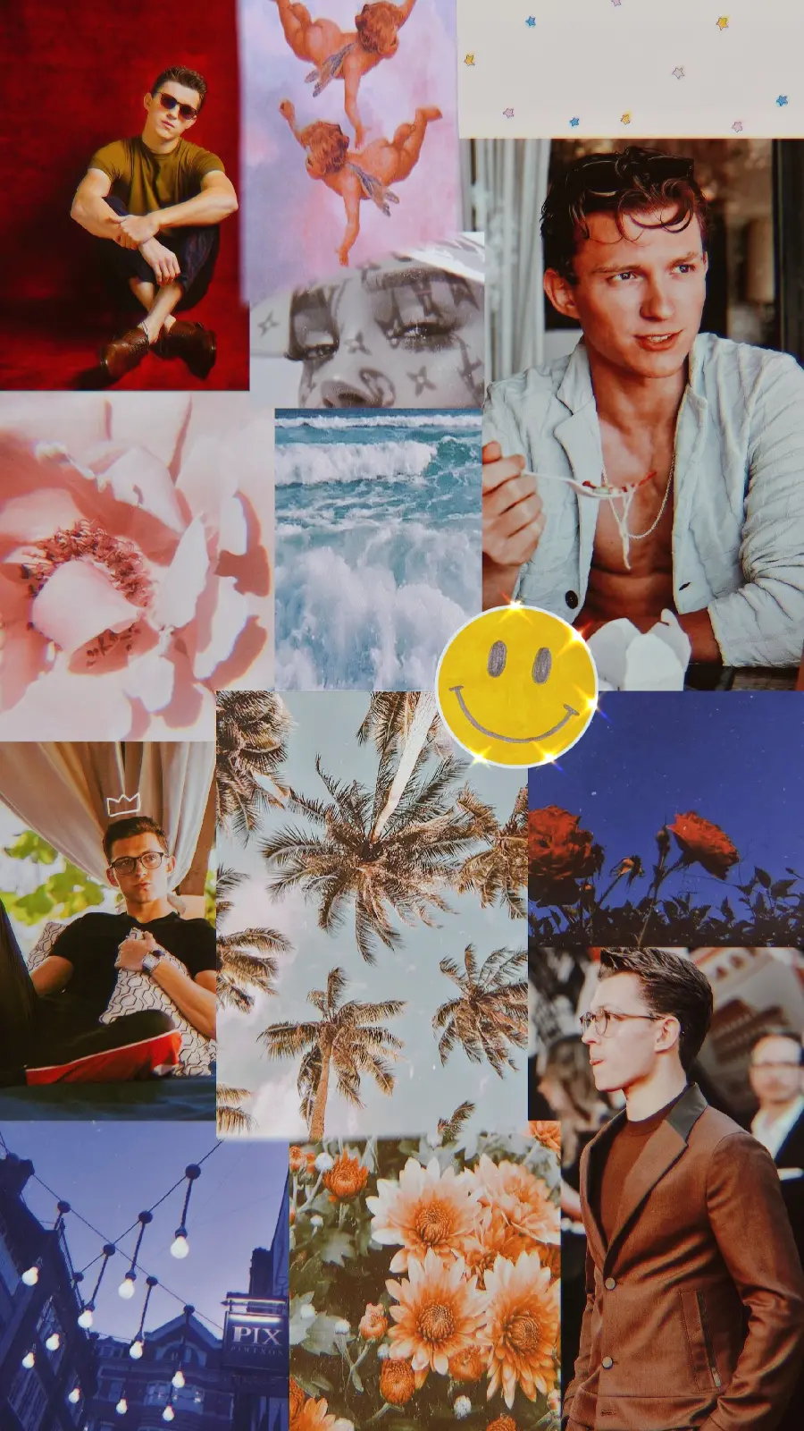 A selection of the most attractive Tom Holland images for Samsung and Xiaomi phone wallpapers