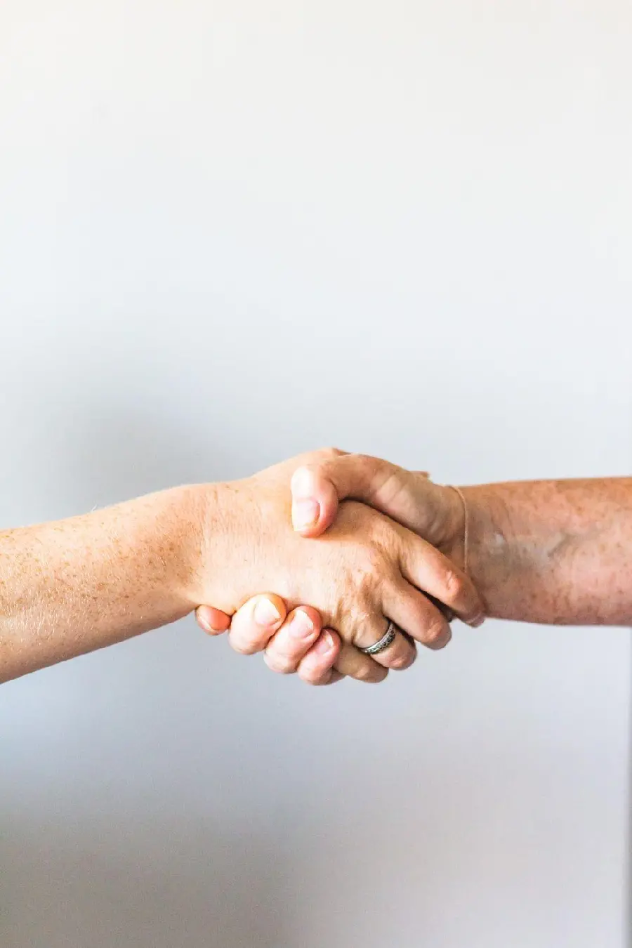 Free stock photo download of cooperation and handshake of two people