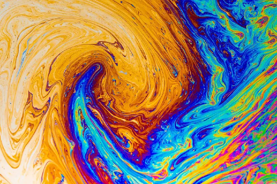 Abstract acrylic liquid background image