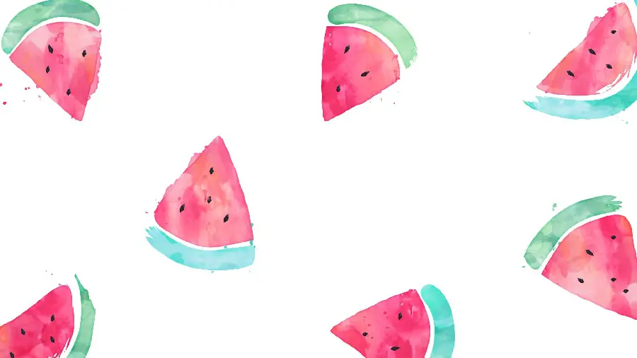 Amazing and interesting background of watercolor watermelon with high quality