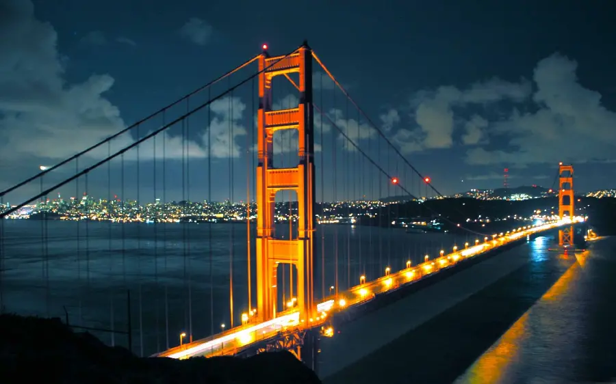 The Most Beautiful Photoshop of Golden Gate Bridge San Francisco in America 