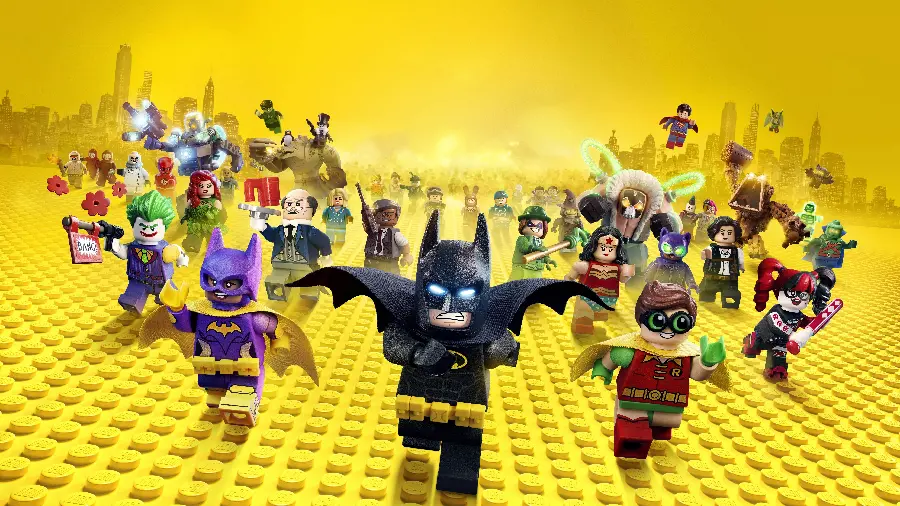 Amazing cartoon wallpaper of Lego for tablet wallpaper
