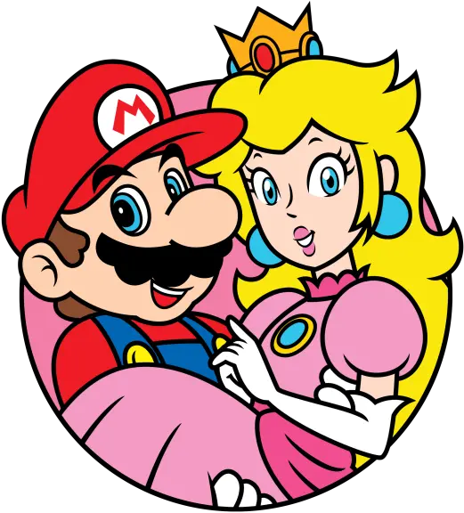 Download high-quality photos of Princess Peach and Super Mario together 
