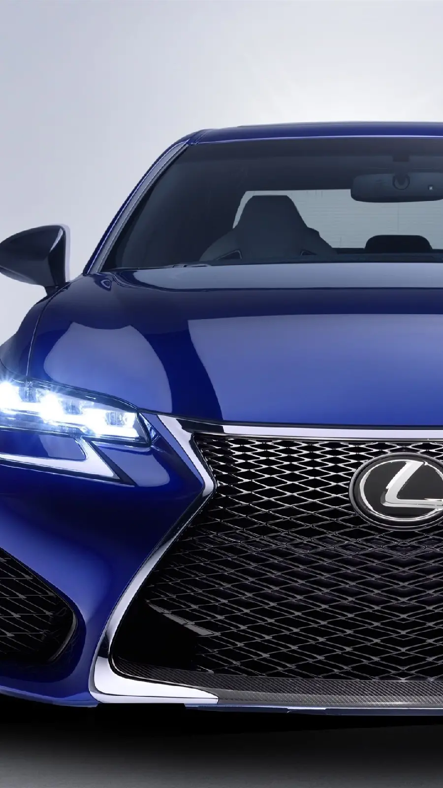 Photo of a Lexus sports car for Apple phone backgrounds 