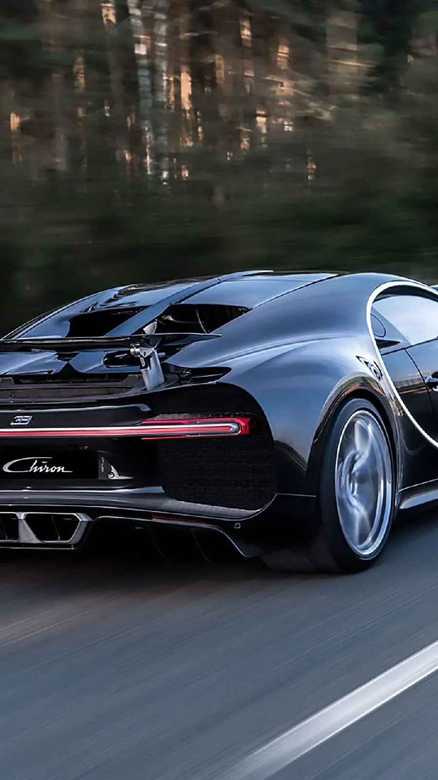 Impressive wallpaper of the Bugatti Chiron or Bugatti Chiron