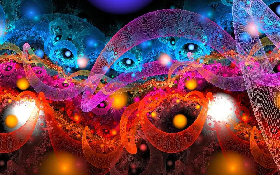 New and artistic fractal stock photo for decorative painting 