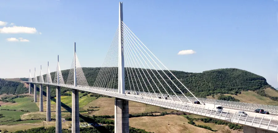 Amazing and spectacular background of the most beautiful Milo Bridge in high quality