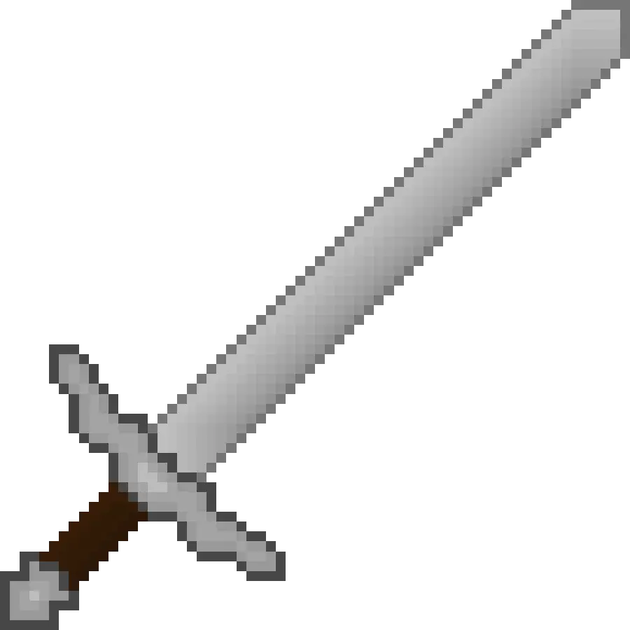 The most viewed pixel photo of a sword without a background and with excellent quality