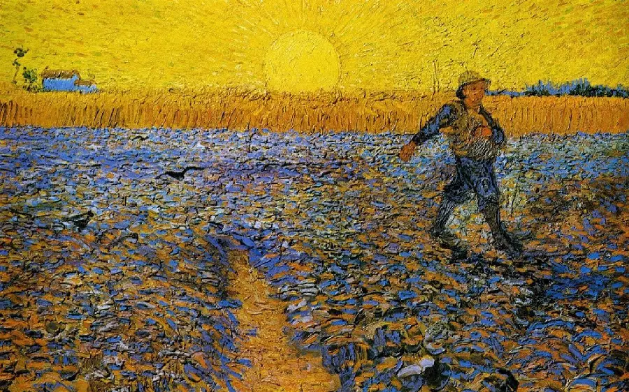 Download Wheat Field Painting by Vincent Van Gogh, Famous Dutch Painter