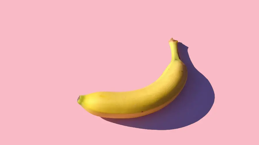 Download Banana Wallpaper on Pink Background for Story and Post 4k