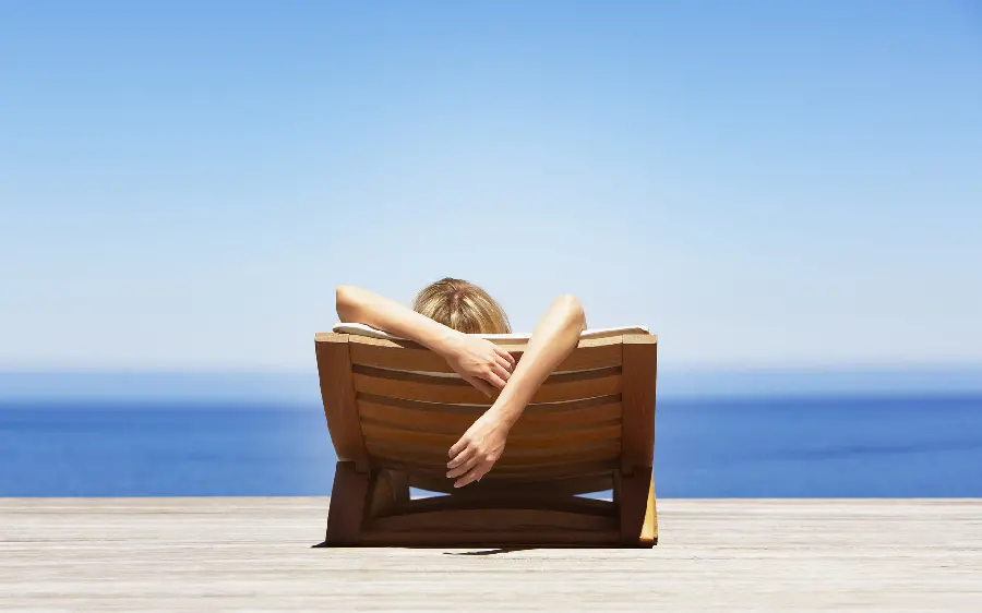 Beautiful Beach Chair Wallpaper for Windows