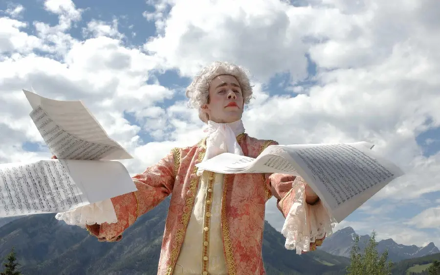 The most mysterious photoshop of Wolfgang Amadeus Mozart