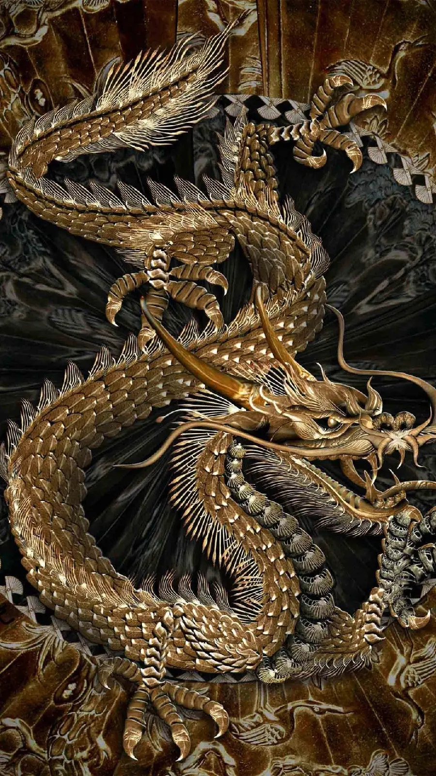 Download Beautiful Dragon Background for iPhone