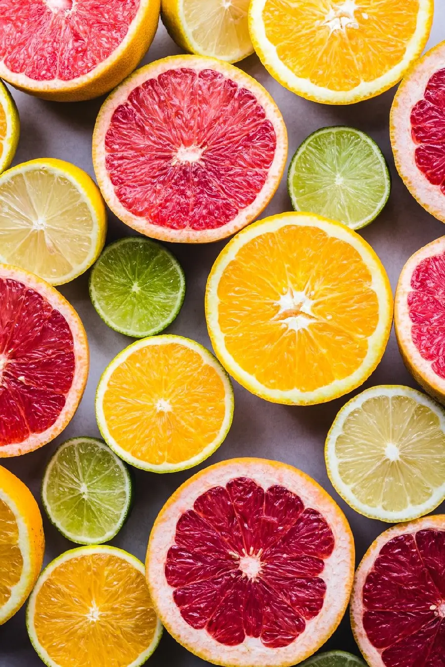Background image of grapefruit Fruit and lemon and delicious orange