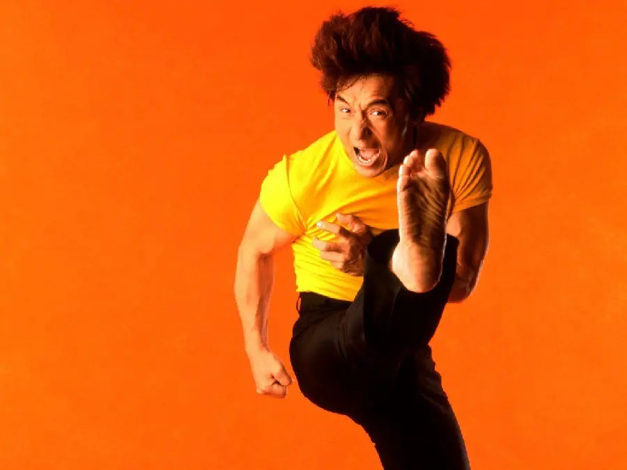 Background of Jackie Chan, a famous and well-known actor and martial artist outside of China and Hong Kong