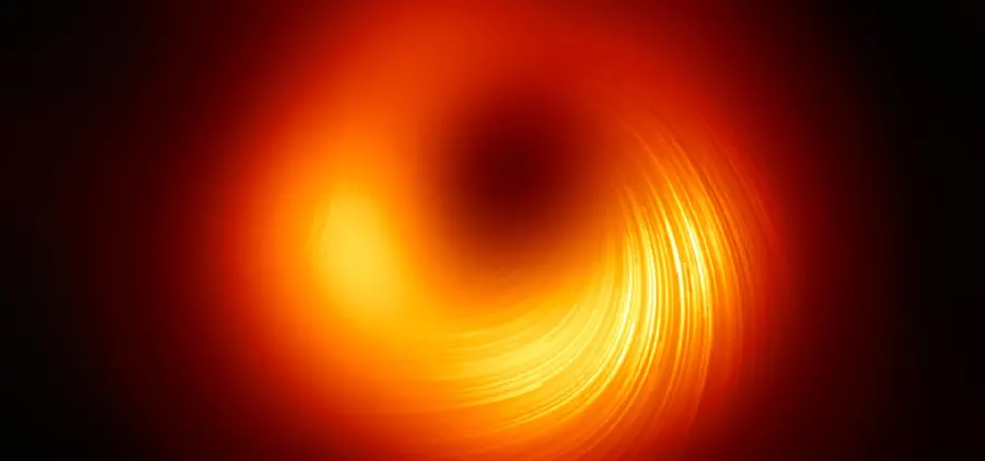 A graphic image of a magnetic field suitable for use in research 