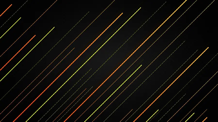 Interesting and beautiful photo of diagonal orange and green lines 