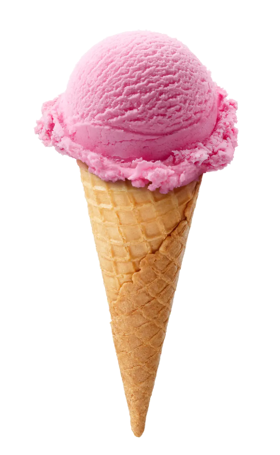 Download photo of strawberry ice cream cone free and highest quality 