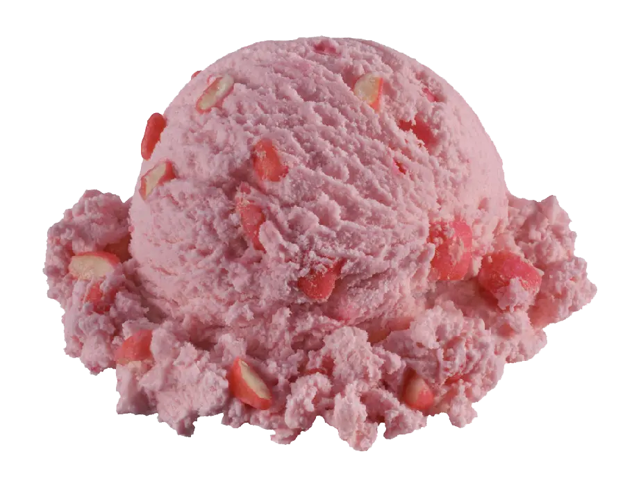Download simple and free cropped photo of a scoop of strawberry ice cream 
