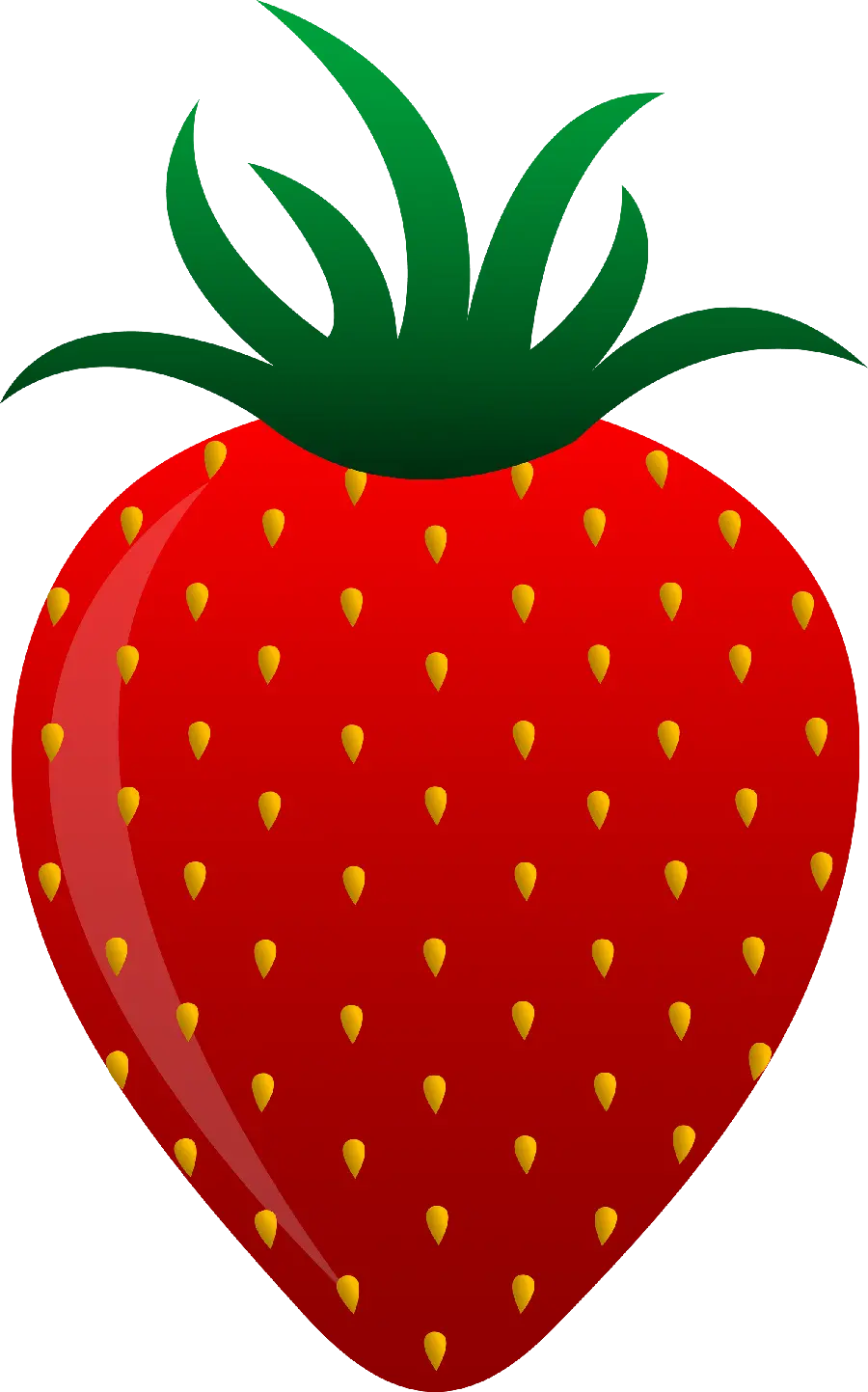 Strawberry photo in PNG format