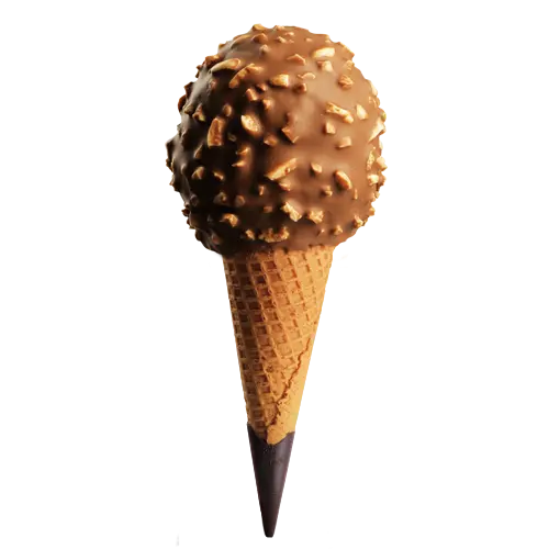 Free Winter Cocoa Cone Ice Cream Cone Cut Out Photo 