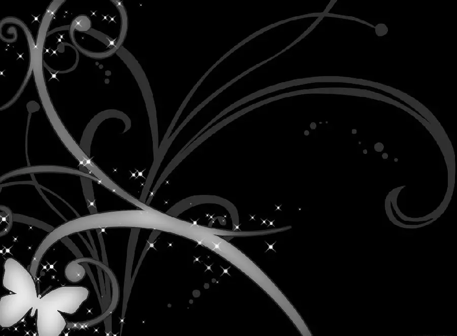 A charming picture of a white butterfly in the corner of the image with excellent quality 