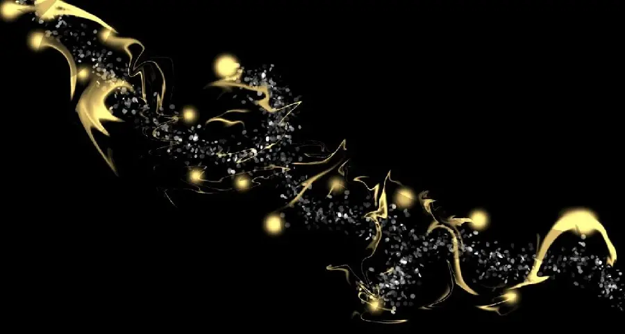 Interesting and spectacular golden background for Windows background 
