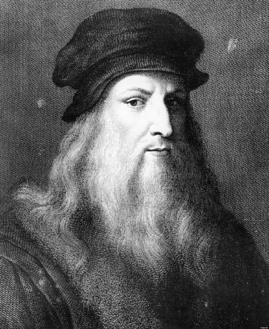 Leonardo da Vinci, Italian painter, inventor, engineer, architect, founder and writer
