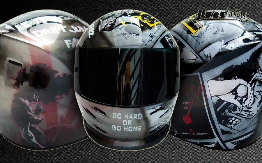 Professional Motorcycle Helmet Photo from All Angles in High Quality