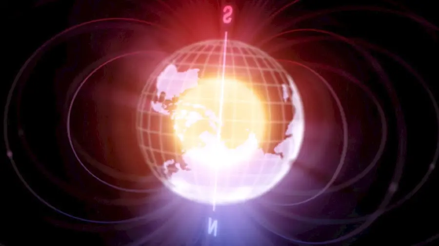 New free map and visualization of the Earth's magnetic field 