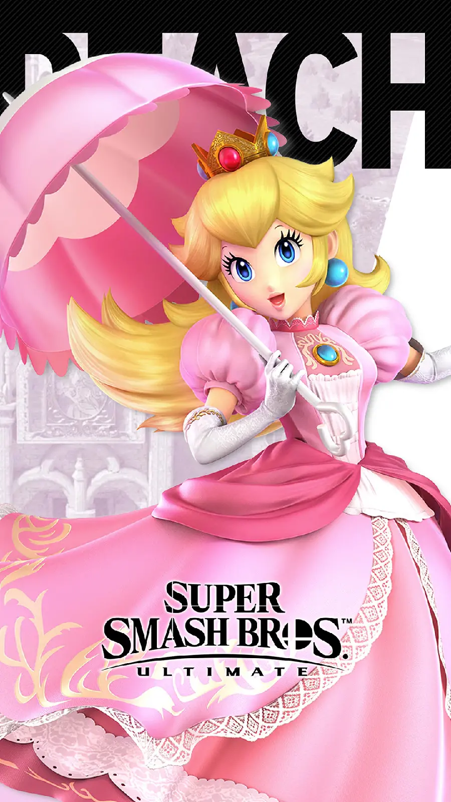 Pink Princess cartoon advertising banner suitable for phone backgrounds