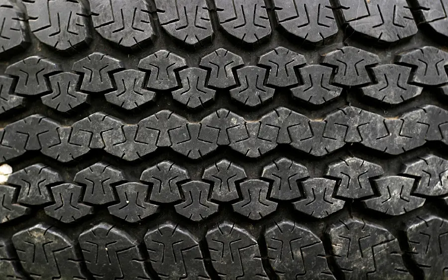 Car tire texture photo, an attractive idea for designers and graphic artists