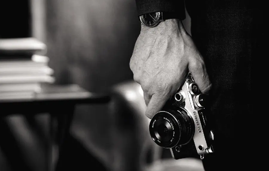 Boy Profile Hand with Camera for Photographer Boys 