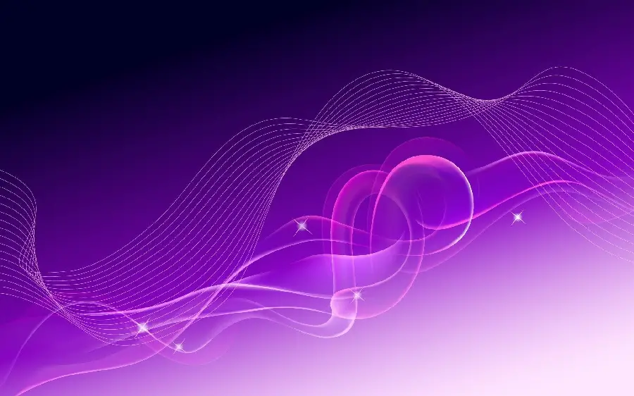 Cute, Stylish and Classy Personal Website Template Background Design with Purple Theme