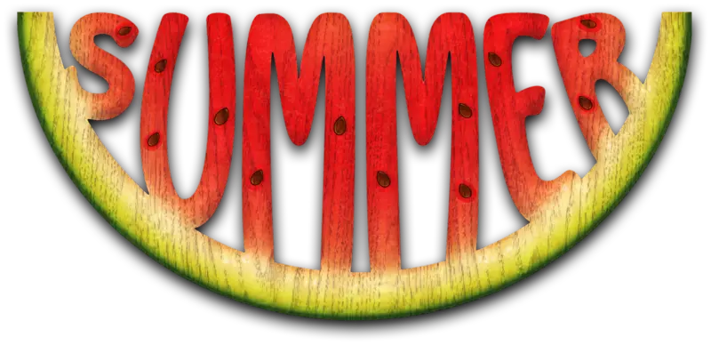 Amazing and spectacular image of watermelon slices for logo