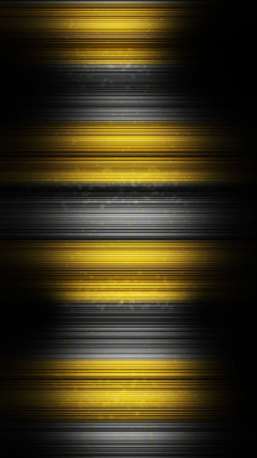 Back Amazing Grand of Black and Gold Horizontal Lines
