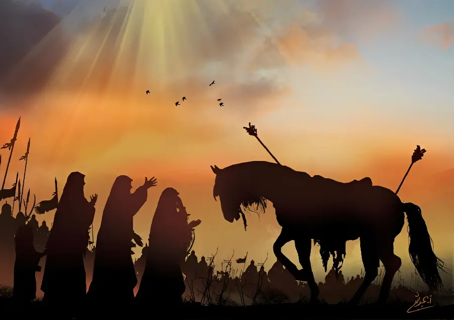 Wounded Horse of Imam Hussain in Ashura