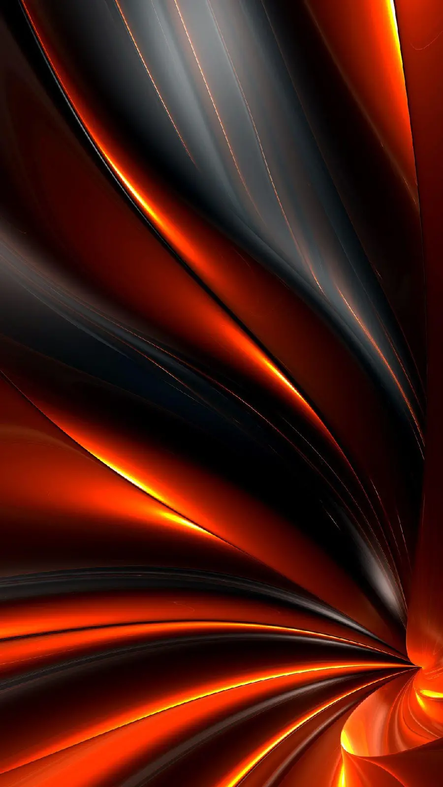 Abstract Optical Illusion Art Wallpaper with Red and Black Theme