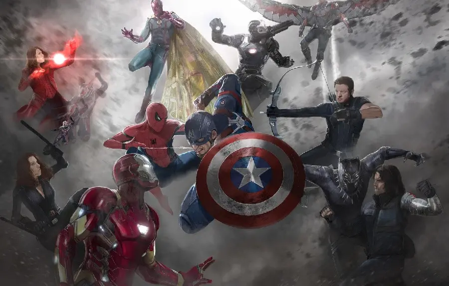 Spider-Man and Marvel Heroes Backgrounds Suitable for Editing