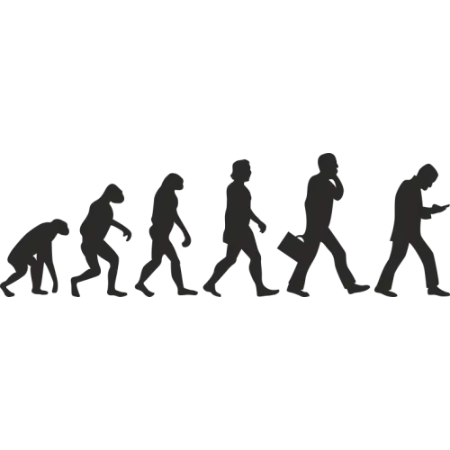 Download the famous Charles Darwin theory graphic design png PNG 