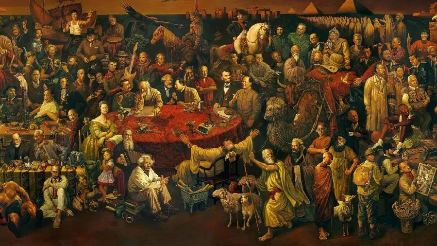 Download a famous and famous work of art by the great Italian painter Leonardo da Vinci
