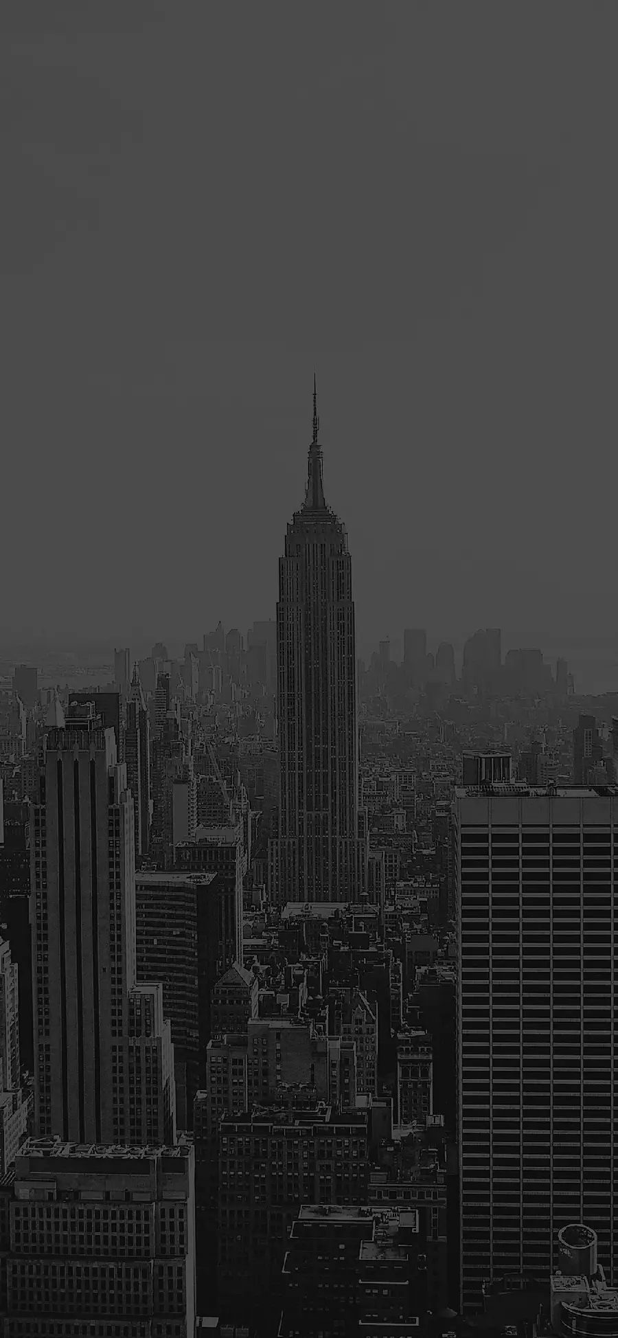 Unique and spectacular wallpaper of a very dark city 
